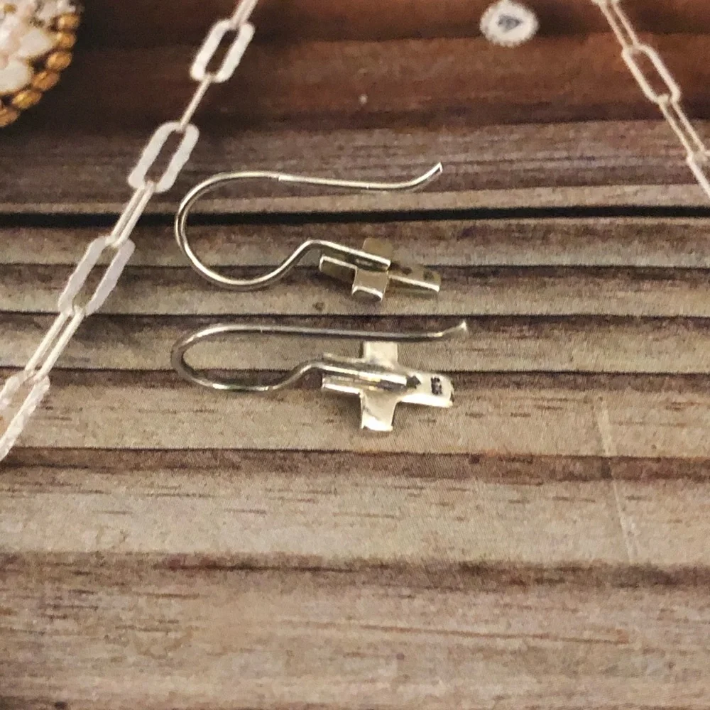 Silpada Sterling Silver Cross Earrings - Picture 5 of 5